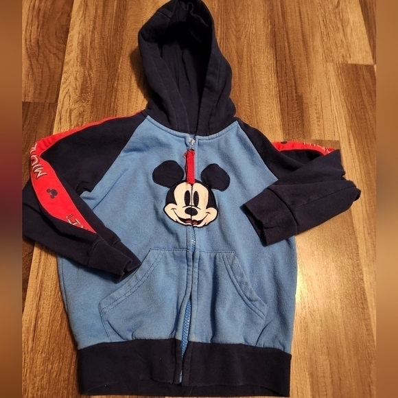 MICKEY Mouse Hoodie Size 5  Vintage Disney See My Other Disney Items. - Picture 1 of 4